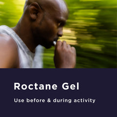 GU Energy Roctane Salted Lime packet prepared for high-intensity training.