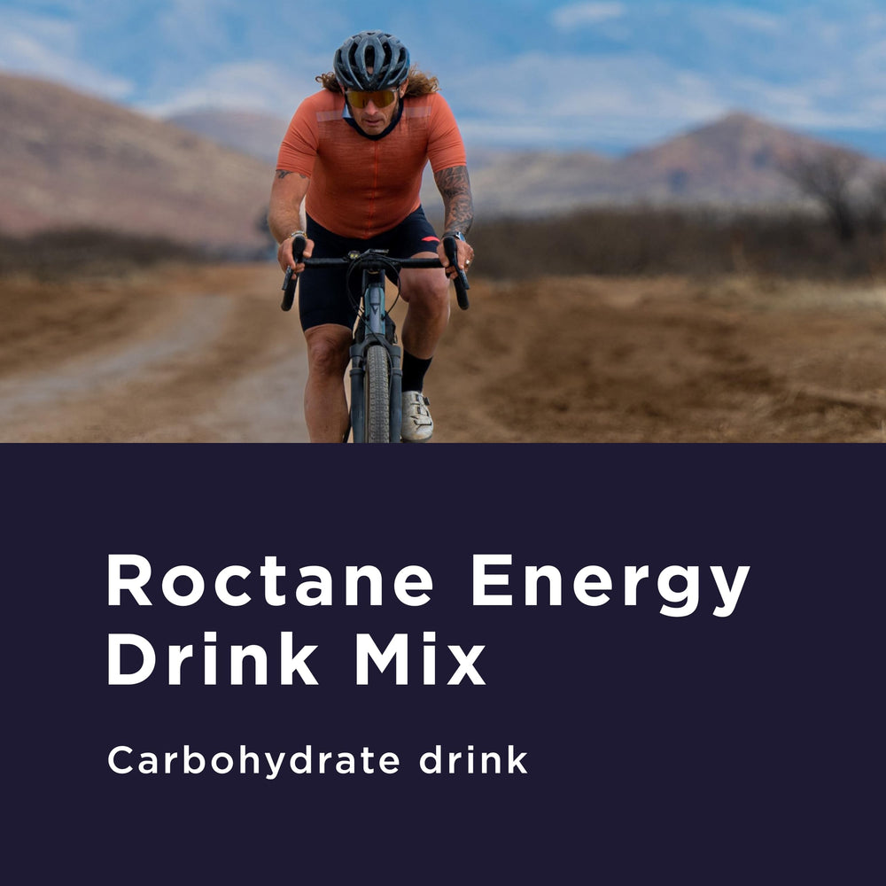 Single-serving Roctane packet for convenient on-the-go fueling