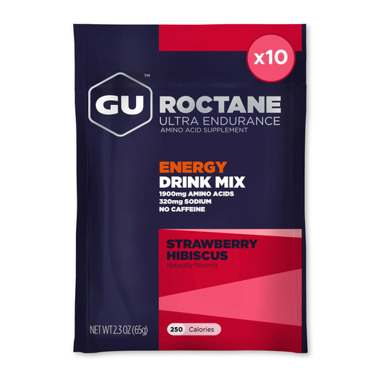 GU Energy Roctane Ultra Endurance box packaging ready for extended workouts