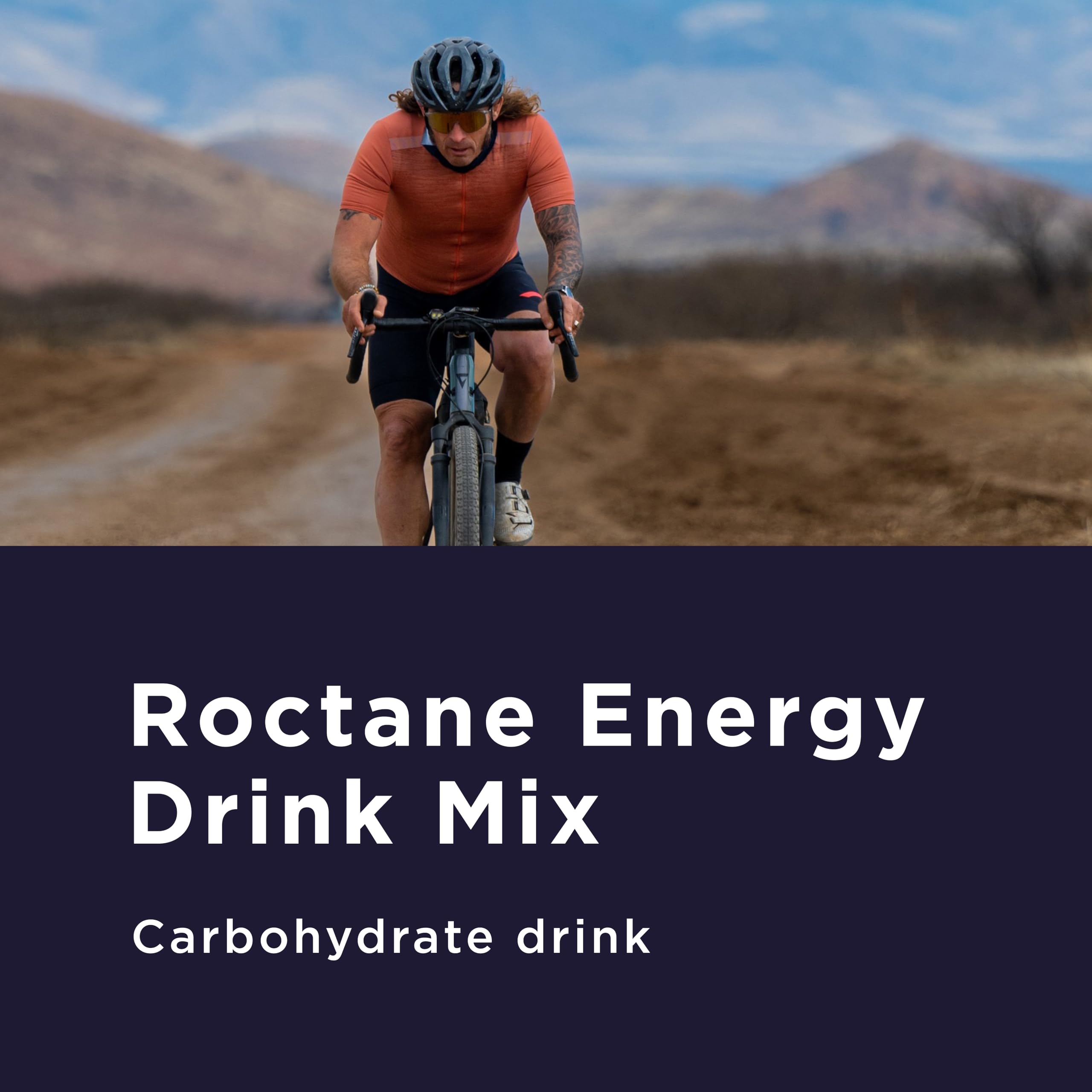 Powder scoop shows Roctane serving size for consistent fueling