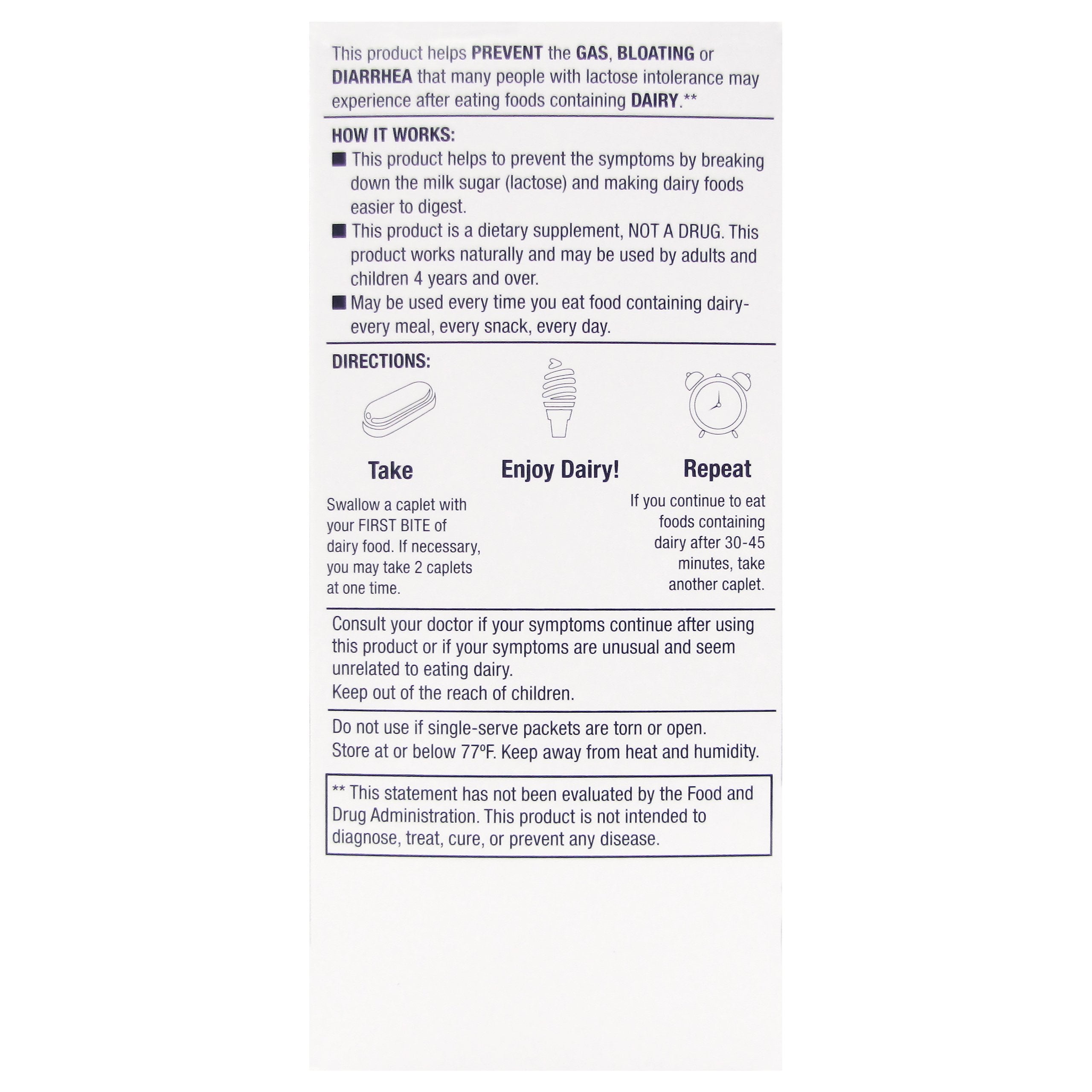 Guardian compare strength lactase fast-act box comparing options