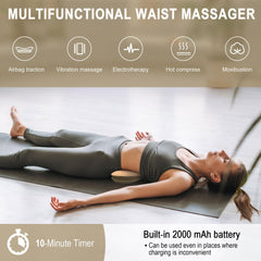 Guganas back stretcher heat therapy option for soothing tense muscles after work.