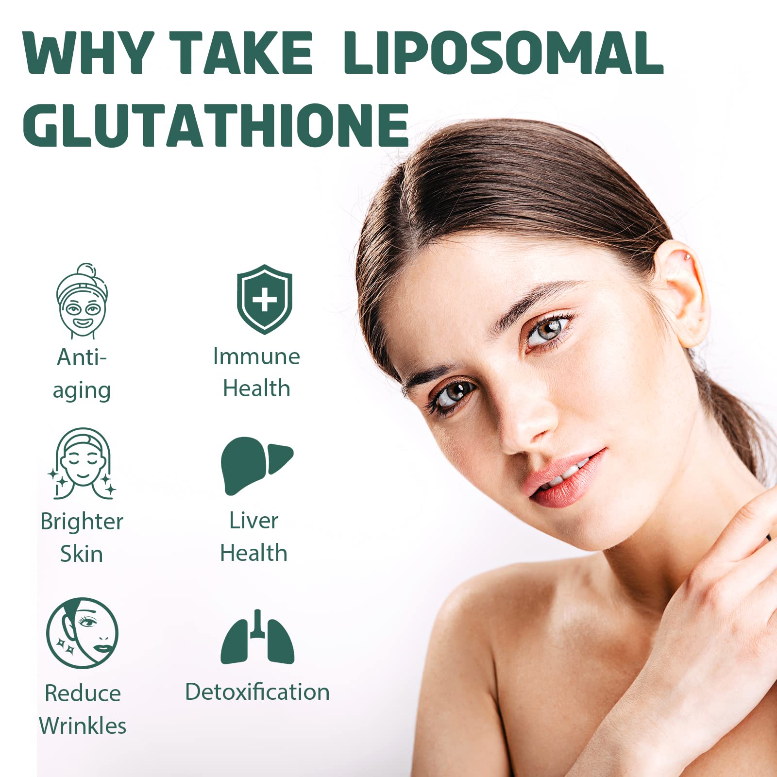Guigmiens Liposomal Glutathione designed for 10x better absorption.