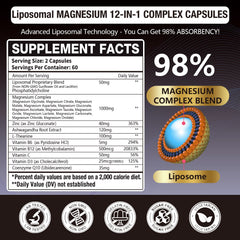 Close-up of Gulapelst magnesium capsules showing size and texture for daily use