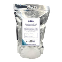 Purple Irish moss dried leaves from Gulf of Maine for natural beauty recipes.
