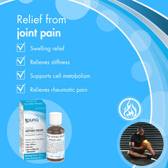 Guna Arthro Relief dropper image suggesting gentle temporary relief.