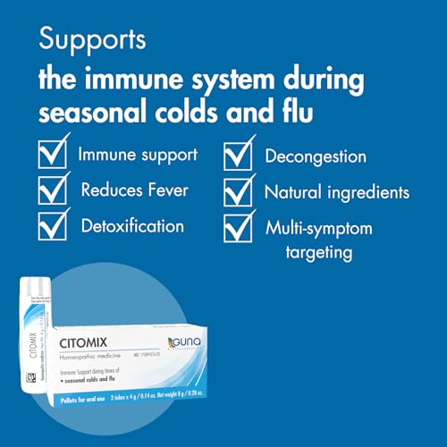 GUNA Citomix pellets dispense for convenient homeopathic dosing