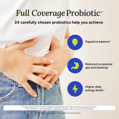 Gundry MD 24 Strain Probiotic capsules close-up showing easy-to-take pills.