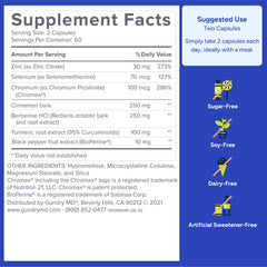 Gundry MD Metabolic Advanced ingredient icons highlight supporting metabolic function.