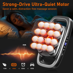 Gurui Massage Gun attachments enable quick swaps for tailored pressure.