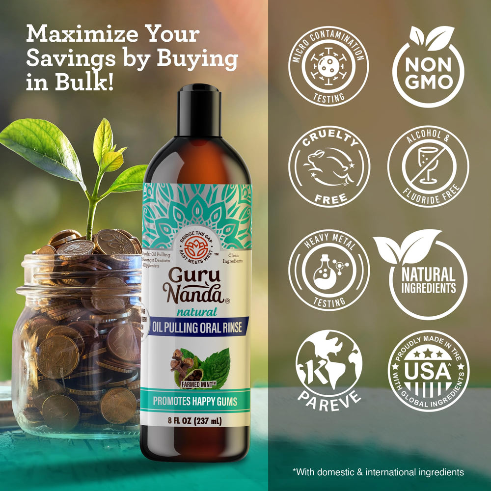 GuruNanda CocoMint clove oil provides warm, spicy aroma