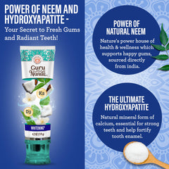GuruNanda Hydroxyapatite remineralization toothpaste action