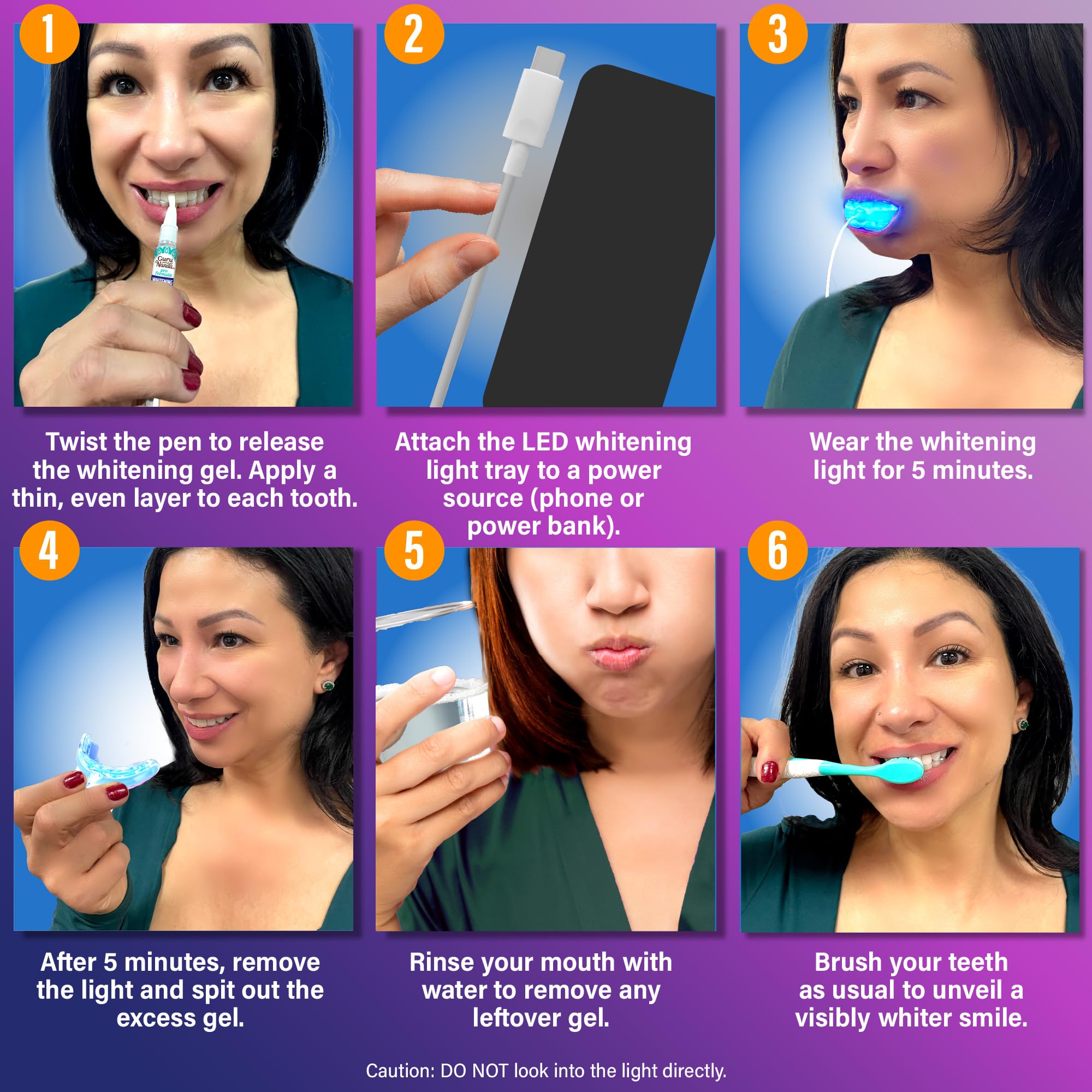 GuruNanda pre-measured oil-pulling sachets for daily care