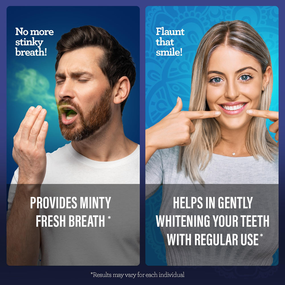 GuruNanda xylitol sweetens the rinse while promoting a clean mouthfeel.