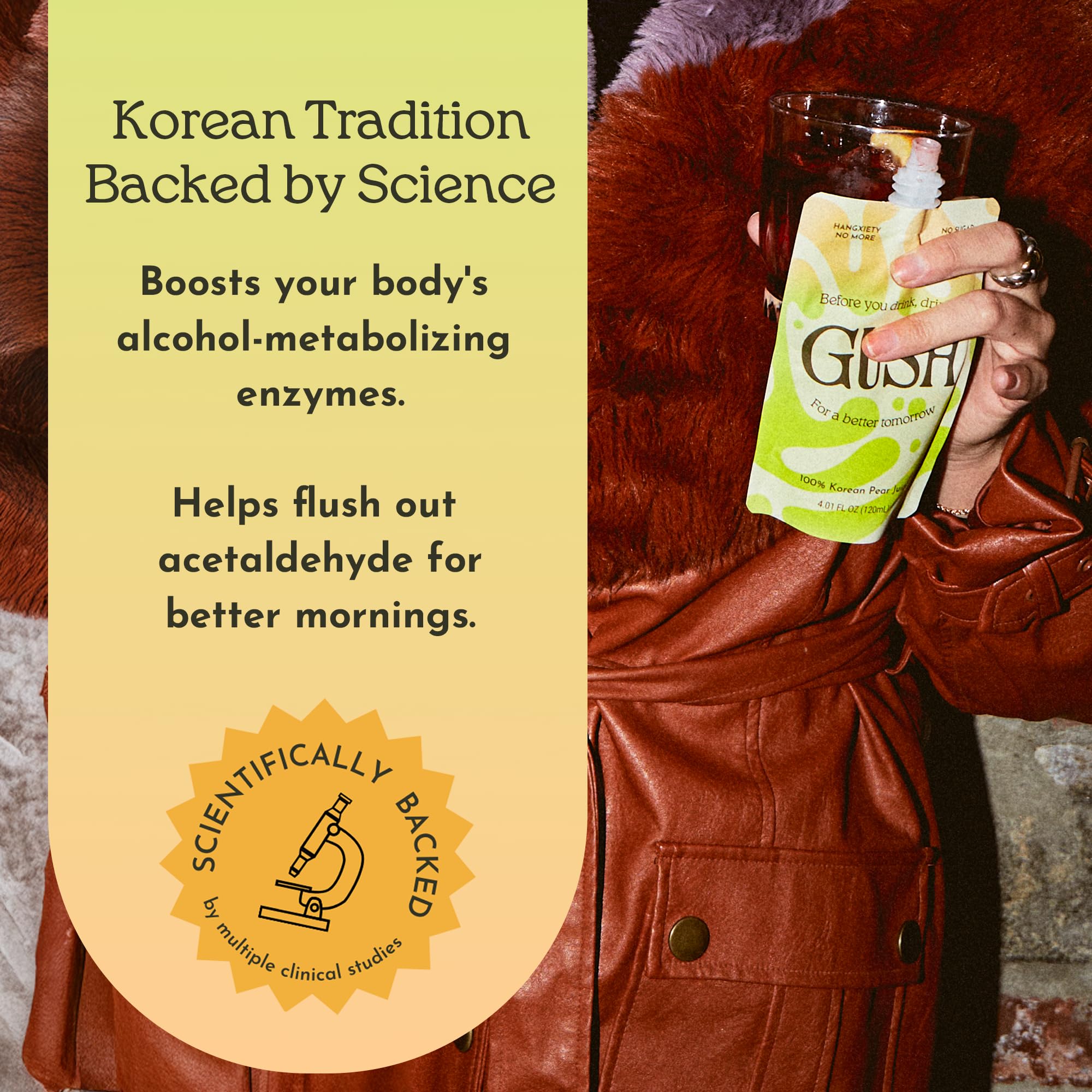 Gush travel-friendly pouch design enables easy carry at festivals and events.