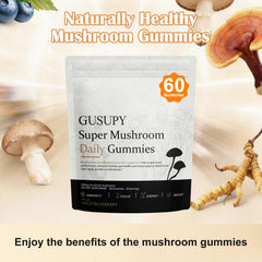 GUSUPY vegan-friendly gummies suitable for plant-based diets.