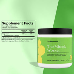 GutPersonal Miracle Worker strawberry flavor packet ready for mixing