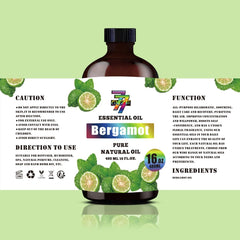 GV77ZF bergamot oil suitable for yoga, meditation and spa routines.