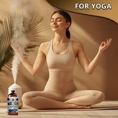 GV77ZF Blueberry Essential Oil used with a diffuser for relaxing ambiance.