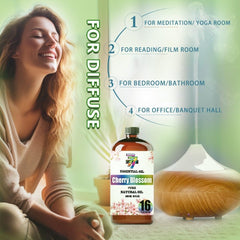 GV77ZF Cherry Blossom diffuser blend creating a calming ambience through aromatherapy.