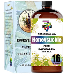 GV77ZF Honeysuckle Oil in amber bottle for long-lasting aroma and easy storage.