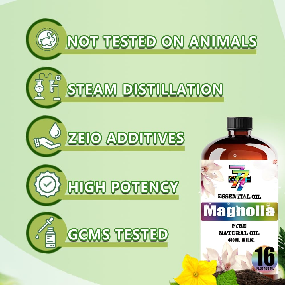 GV77ZF Magnolia oil with dropper for precise, easy dosing