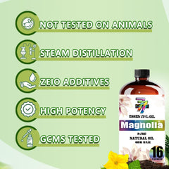 GV77ZF Magnolia oil with dropper for precise, easy dosing
