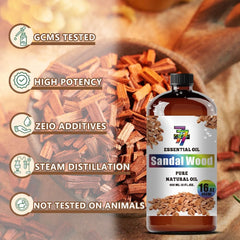 GV77ZF Sandalwood oil packaged as a gift-ready option
