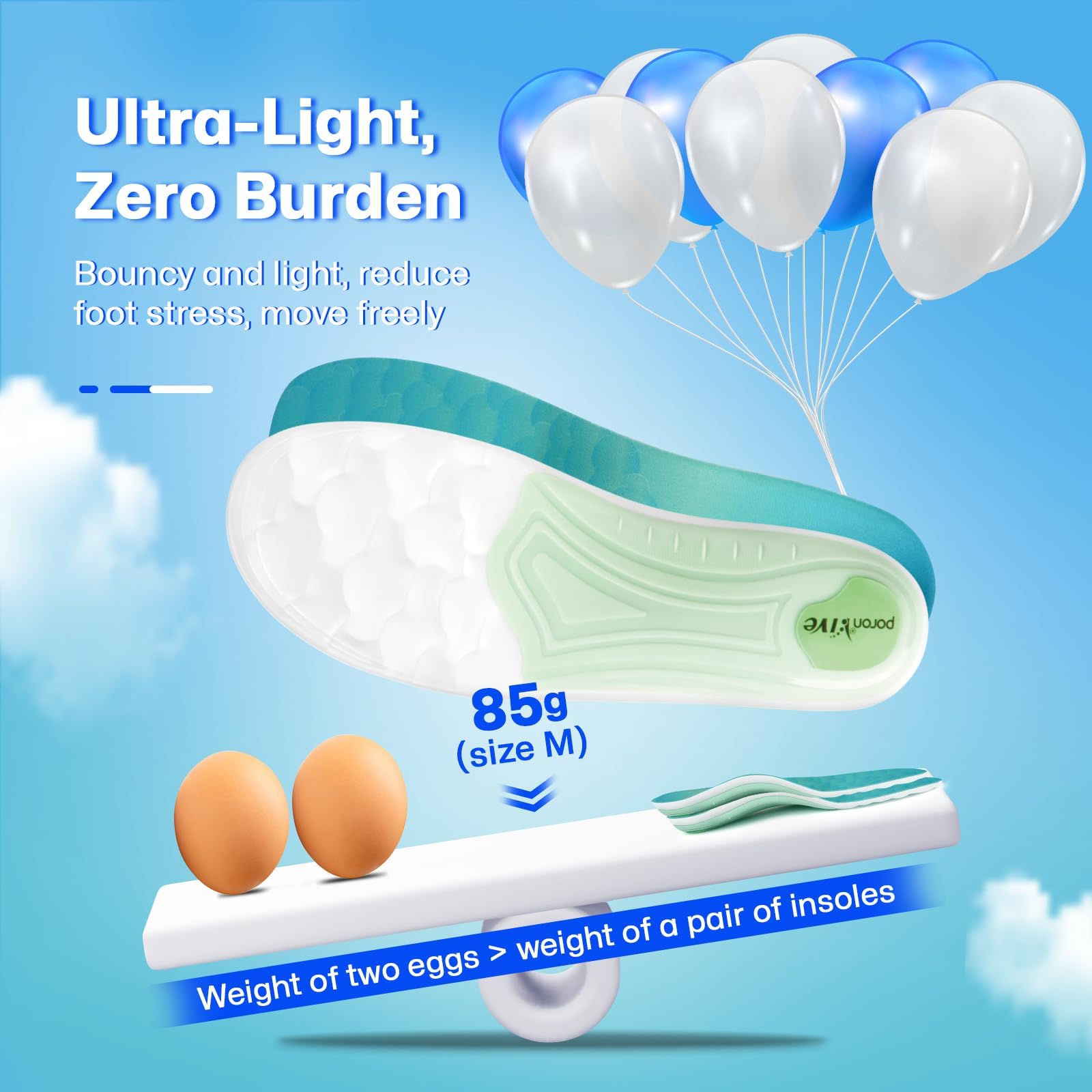 Gviipk trim-to-fit feature; compatible with sneakers, boots, and dress shoes