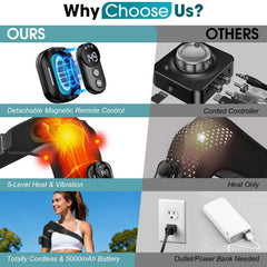 GVMSOR 5000mAh battery powers up to six hours of use.