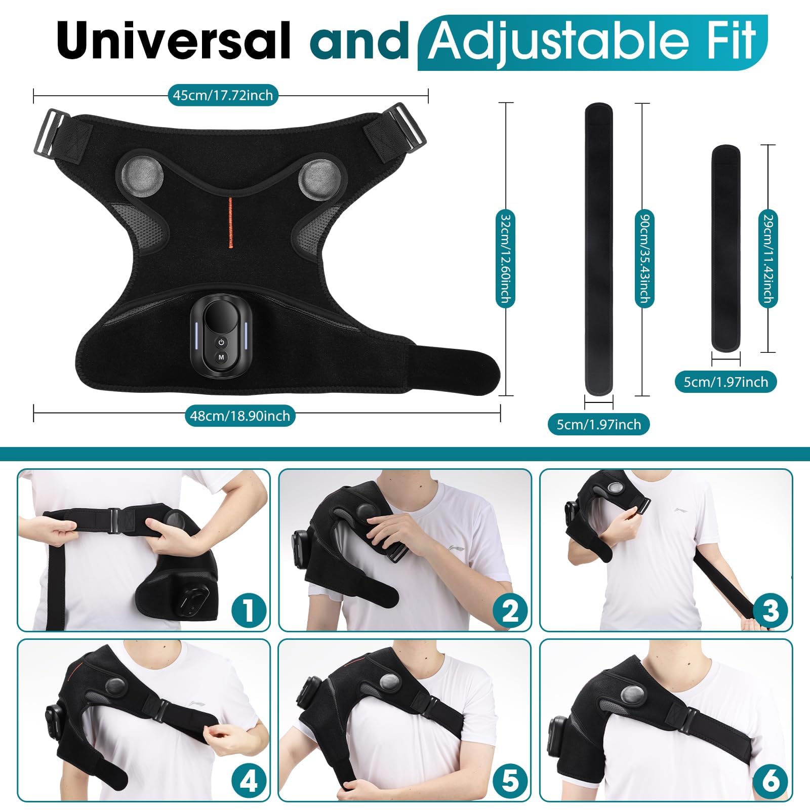 GVMSOR breathable fabric wicks moisture and resists odor for all-day wear.