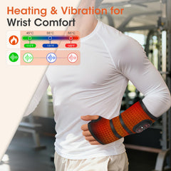 GVMSOR cordless wrist heating pad massager portable design ideal for desk use