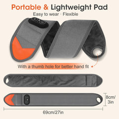 GVMSOR compact wrist wrap ideal for travel and on-the-go relief.