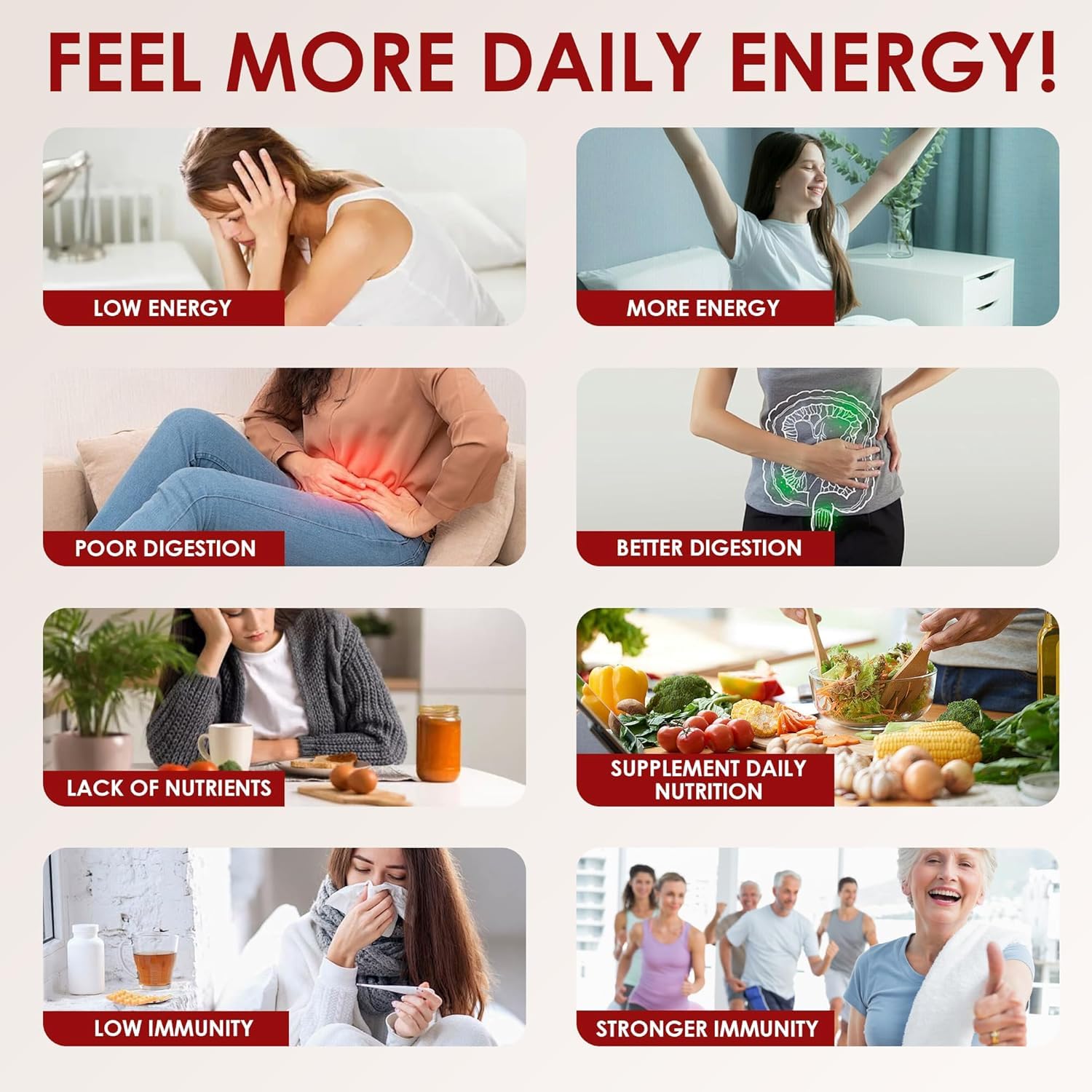 GXSAE Capsaicin Power daily-dose concept with three capsules per serving