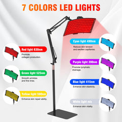 GYP 7in1 portable light therapy body panel for full-body sessions at home.