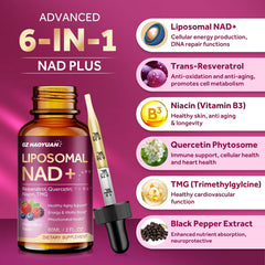 GZ HAOYUAN berry-flavored NAD drops highlight tasty daily supplementation