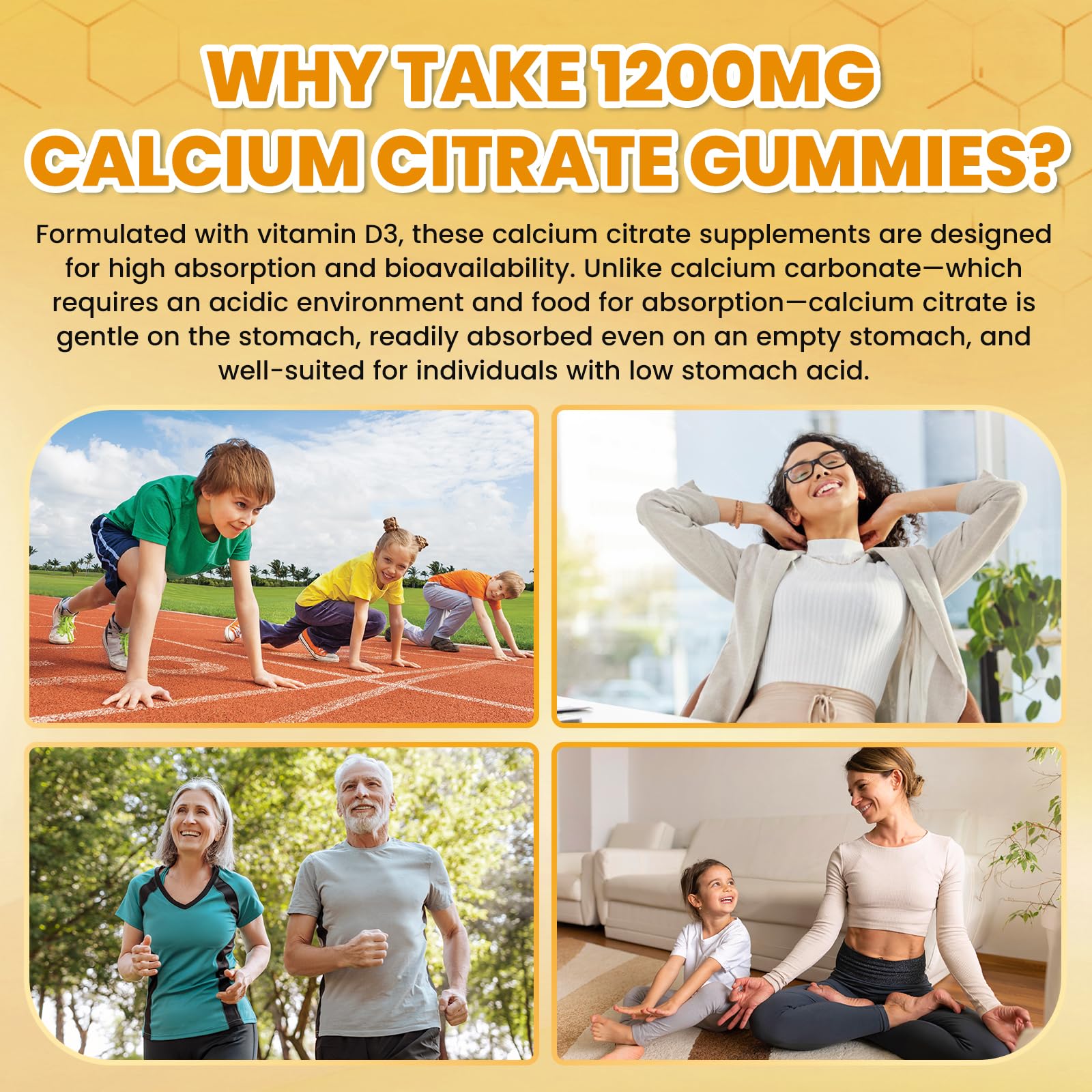 GZ HAOYUAN calcium citrate gummy close-up texture highlights premium quality.