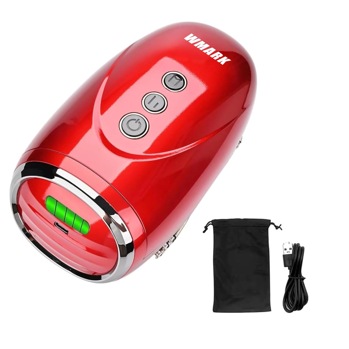 Gzbdz cordless massager front view for easy grip and portability