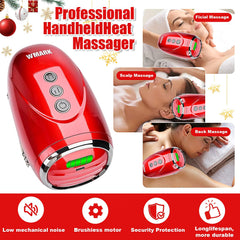 Close-up of Gzbdz massager two nodes for targeted relief