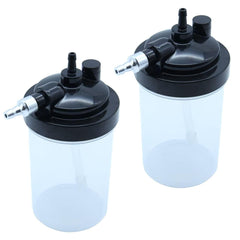 GZKEFEIS humidifier bottle front view for reliable daily humidification during therapy