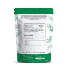 H and C Safed Musli powder close up shows fine texture ideal for smooth mixing