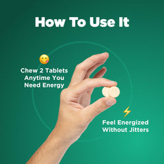H-PROOF Anytime Energy chews desk-use setup suggests focus at work