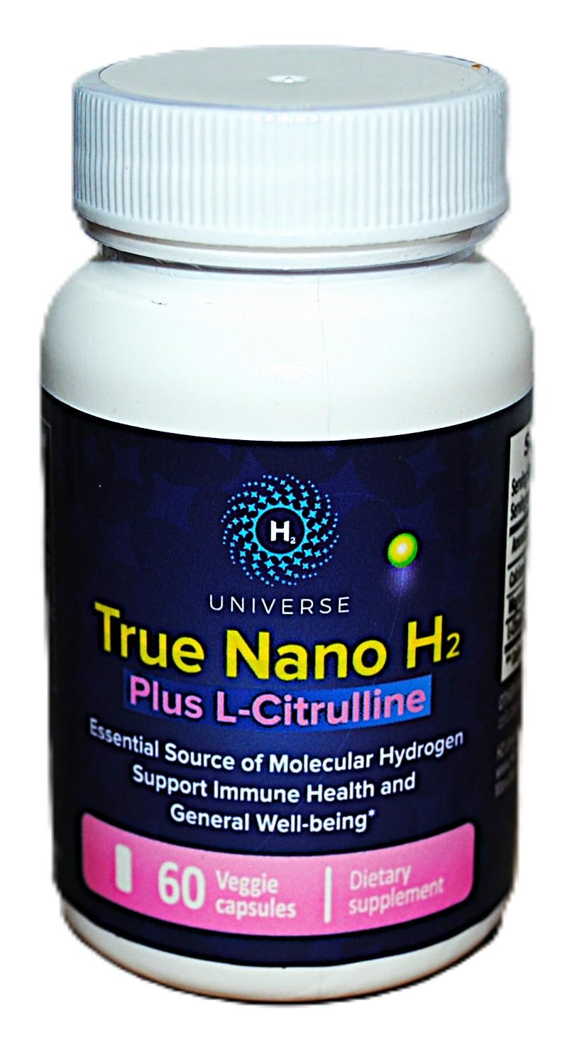 H2 Universe True Nano H2 Plus bottle cap capsules for on-the-go antioxidant support.
