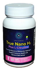 H2 Universe True Nano H2 Plus bottle cap capsules for on-the-go antioxidant support.