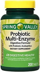H4U Spring Valley probiotic multi-enzyme bottle for daily digestive support