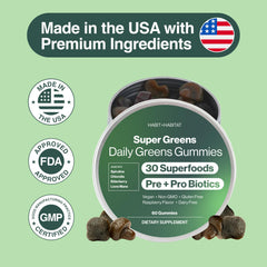 A teen receiving Habit + Habitat Daily Greens Plus Gummies, family-friendly nutrition.