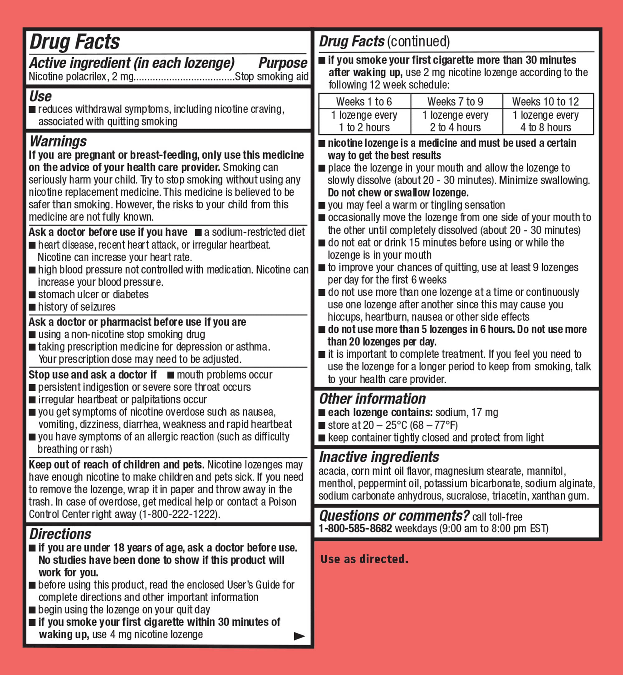 Habitrol 135-count pack supports long-term quit readiness.