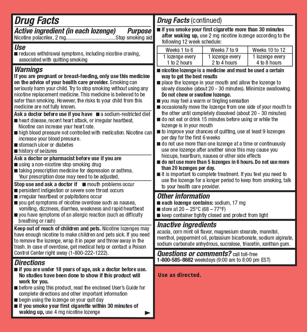 Habitrol 135-count pack supports long-term quit readiness.