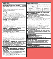 Habitrol mint lozenges usage guide page with clear steps shown.