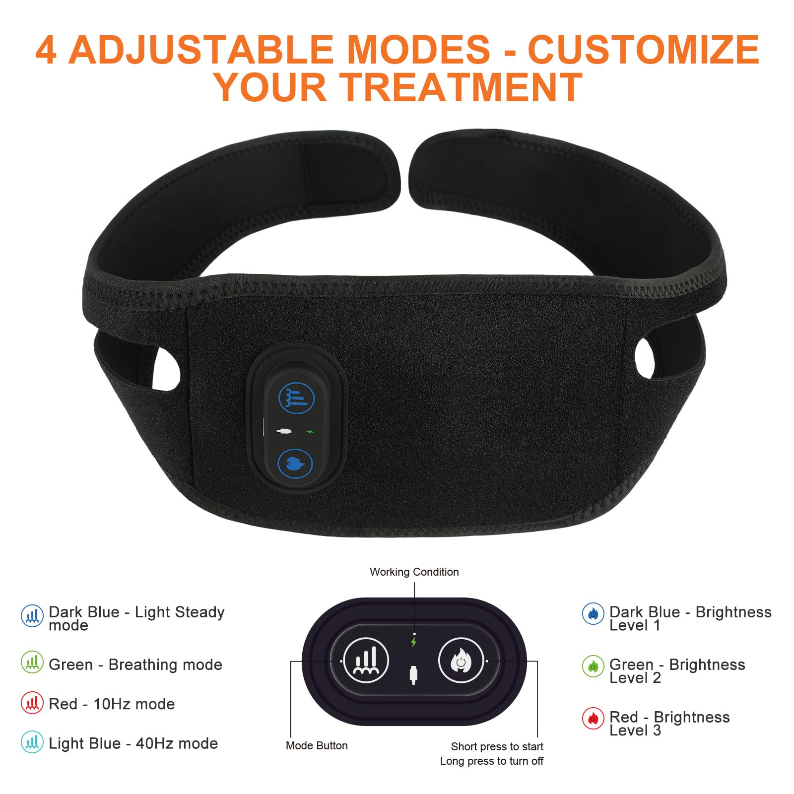 Haeglauv belt chin strap demonstrating adjustable fit for coverage.